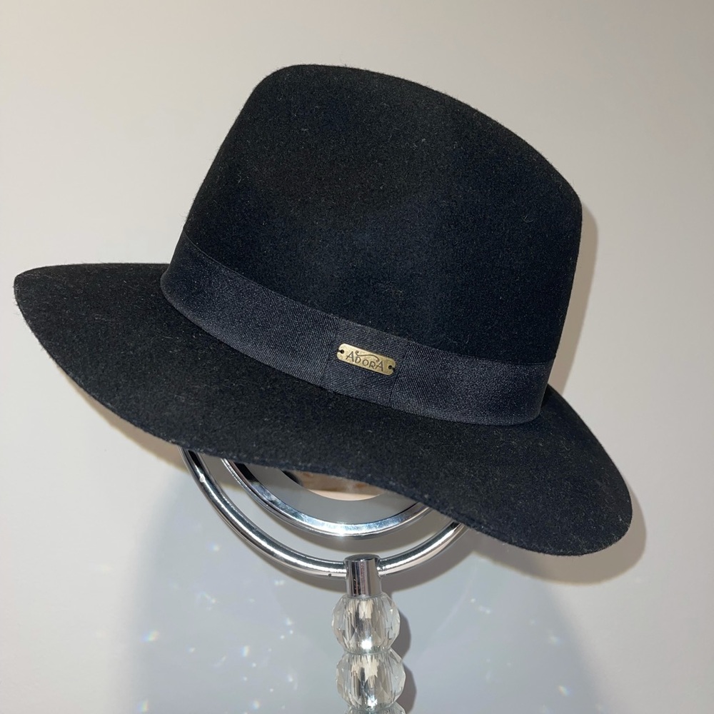 Black Fedora Hat